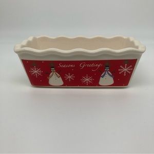 Seasons Greetings mine bread/loaf pan